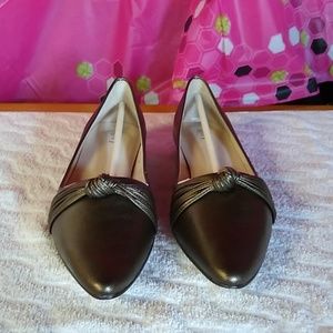 J Jill Bronze Flats